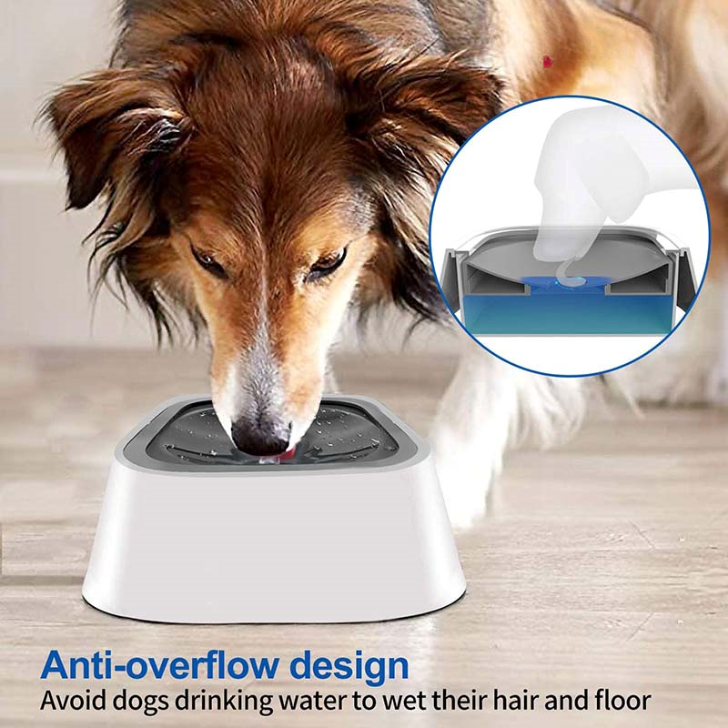 Pawstruck Anti-Spill Pet Bowl features