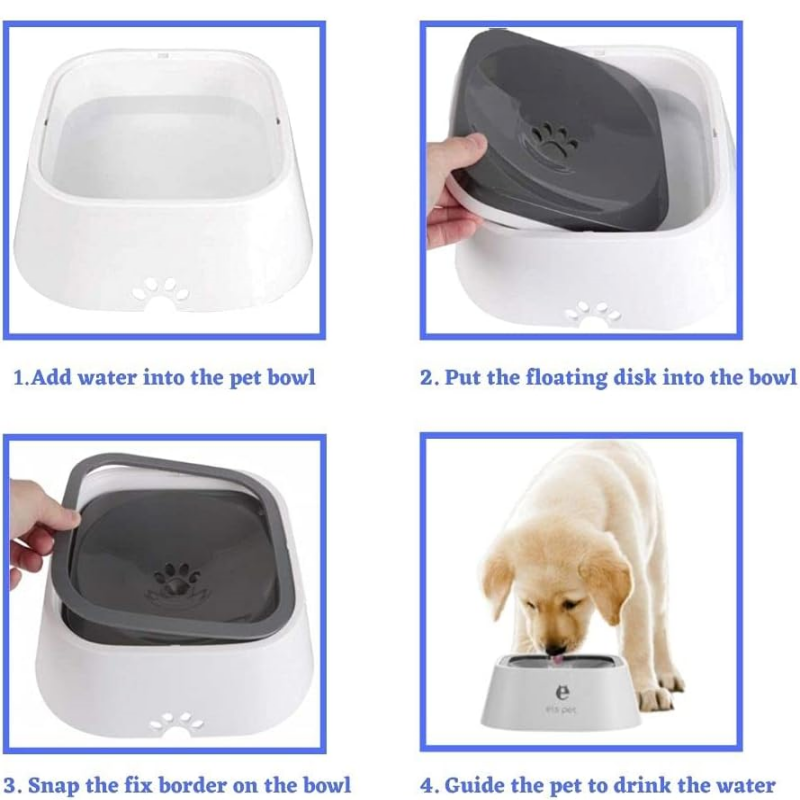 how to use Pawstruck Anti-Spill Pet Bowl